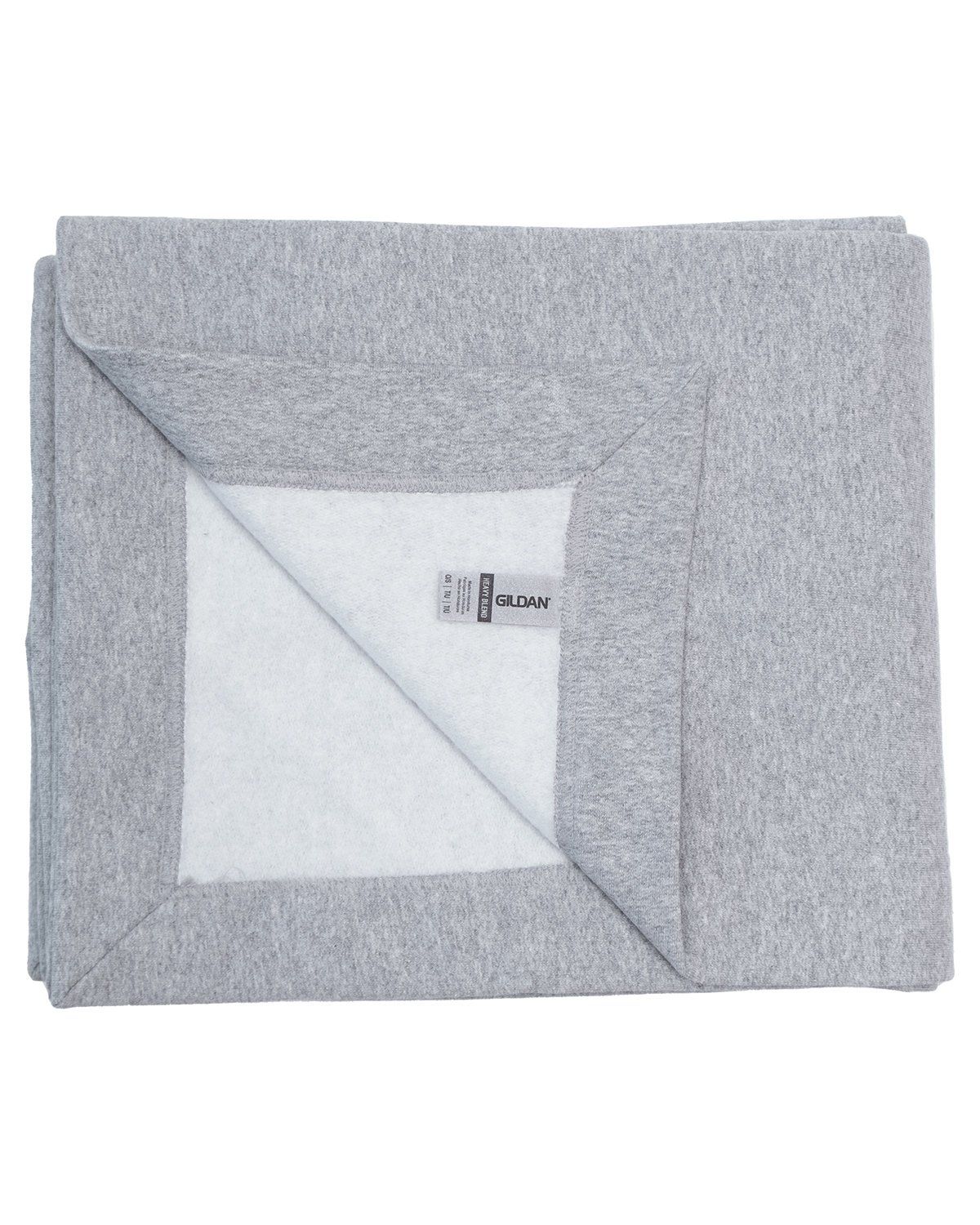 Gildan Heavy Blend Fleece Stadium Blanket in SPORT GREY