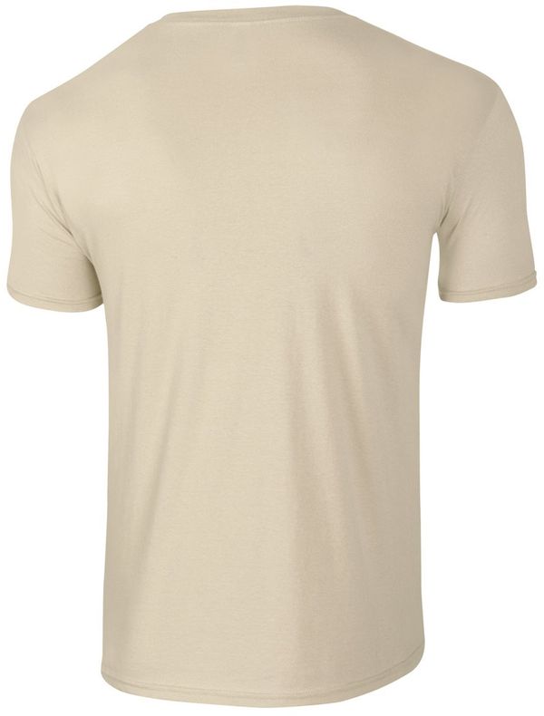 Am image of a Custom Gildan Softstyle T Shirt in Natural!