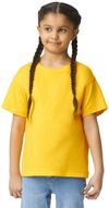 Am image of a Custom Gildan Youth Softstyle T Shirt in DAISY!