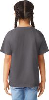 Am image of a Custom Gildan Youth Softstyle T Shirt in CHARCOAL!
