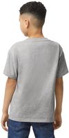 Am image of a Custom Gildan Youth Softstyle T Shirt in RS SPORT GREY!