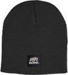 Am image of a Custom Berne Heritage Knit Beanie in Black!