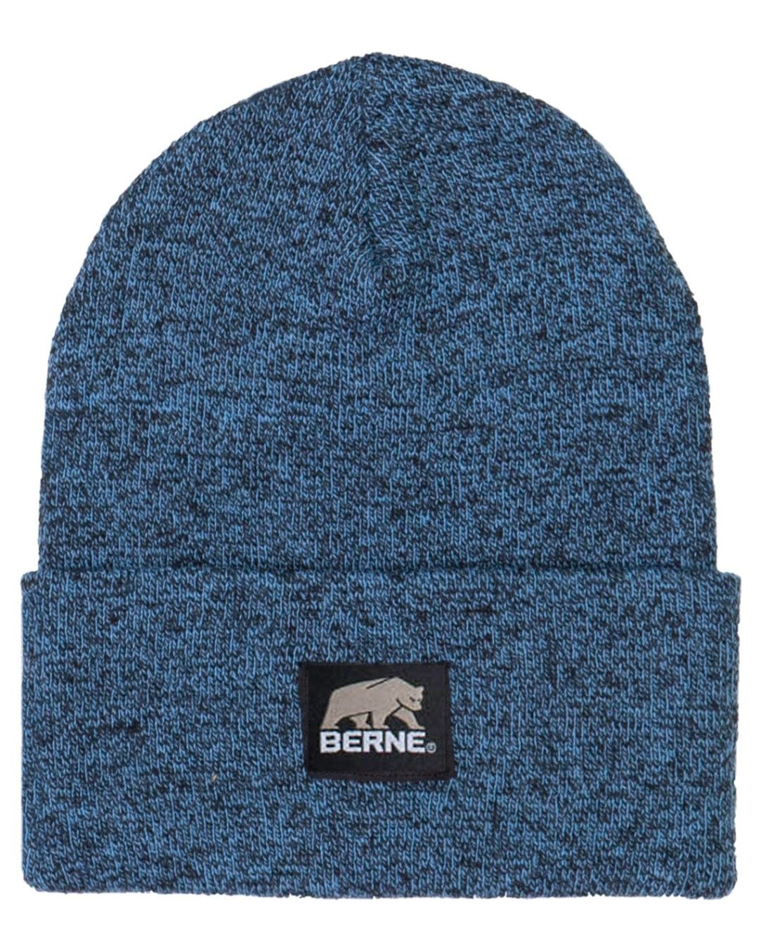 Berne Heritage Knit cuff Cap in Blue/Black