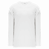 Am image of a Custom Athletic Knit Practice Series Hockey Jersey in White!