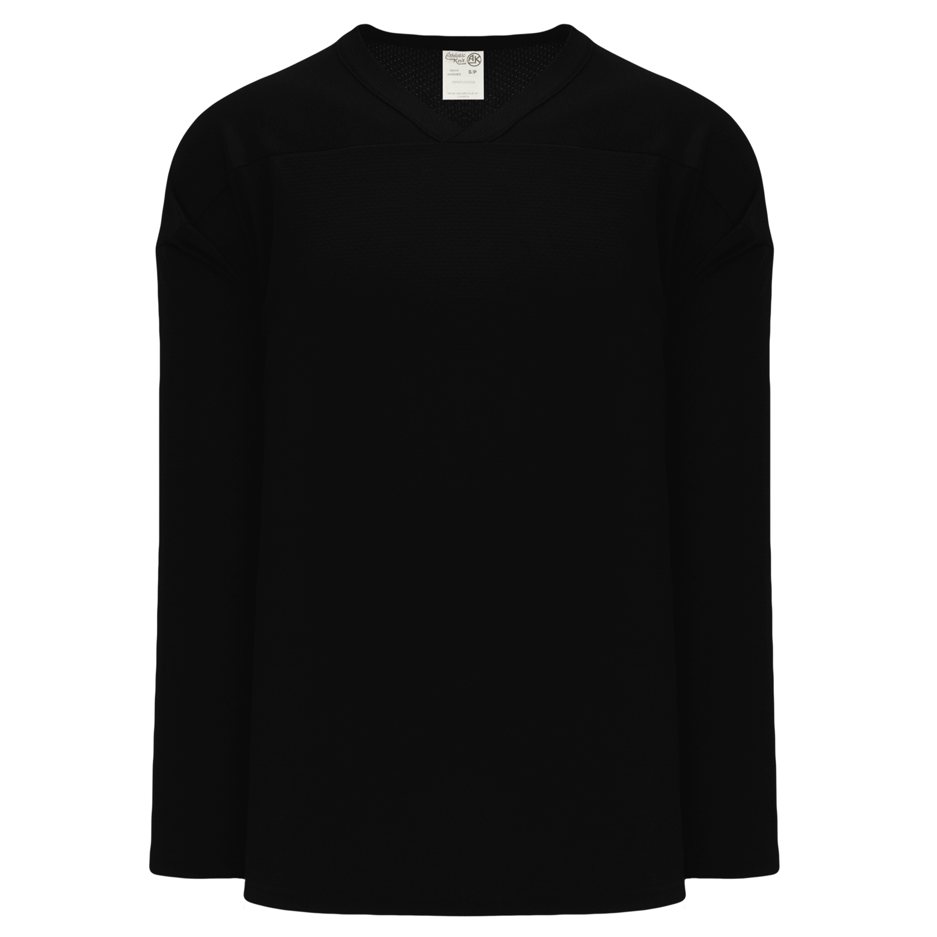 Athletic Knit Practice Series Hockey Jersey in Black