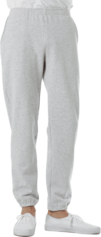 Am image of a Custom LA Apparel Heavy Fleece Sweatpant 14oz in Ash!
