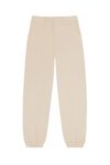 Am image of a Custom LA Apparel Heavy Fleece Sweatpants 14oz in BEIGE!