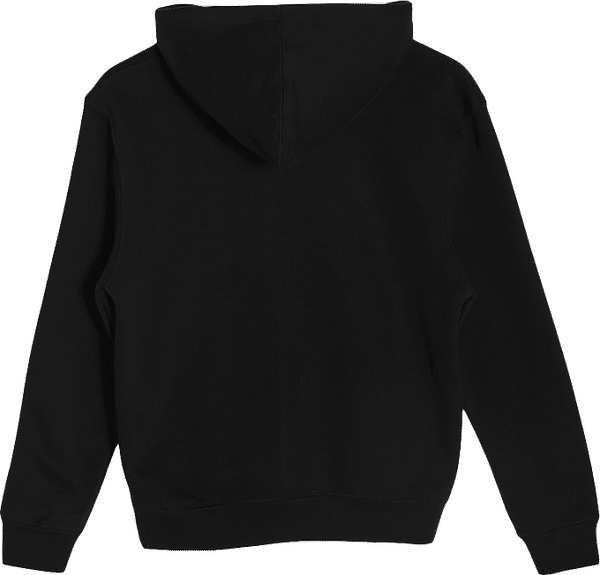 Am image of a Custom Lane 7 Premium Youth Hoodie in Black!
