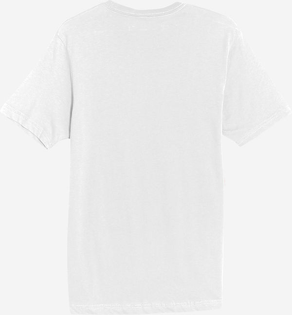 Am image of a Custom Lane 7 Deluxe Tee in White!