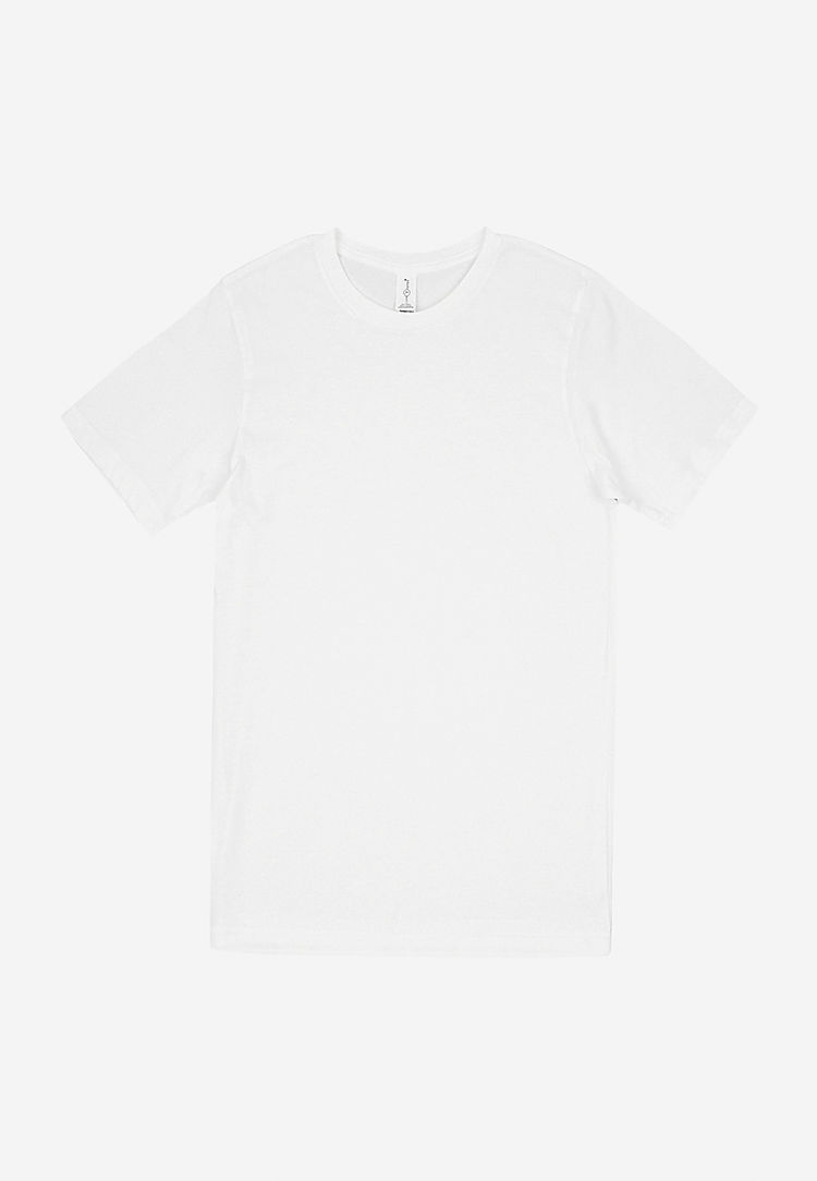 Lane 7 Deluxe Tee in White