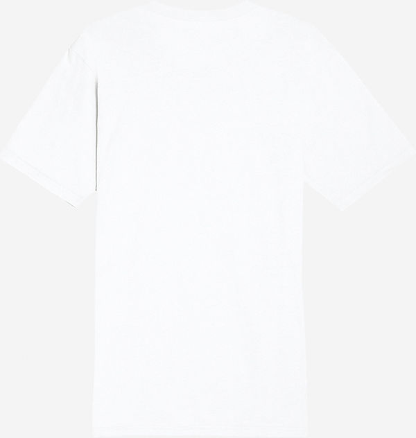 Am image of a Custom Lane 7 Heavyweight Tee in White!