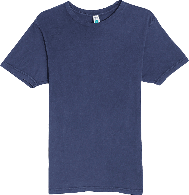 Lane 7 Vintage Crewneck Tee in Vintage Denim