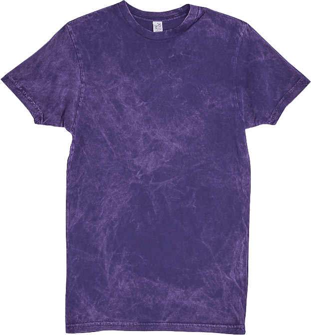 Lane 7 Vintage Crewneck Tee in Cloud Purple