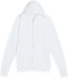 Am image of a Custom Lane 7 Premium Full Zip Hoodie in White!