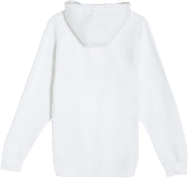 Am image of a Custom Lane 7 Premium Full Zip Hoodie in White!
