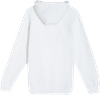 Am image of a Custom Lane 7 Premium Full Zip Hoodie in White!