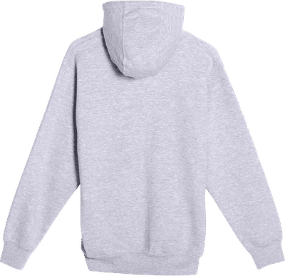 Am image of a Custom Lane 7 Premium Full Zip Hoodie in Heather Grey!
