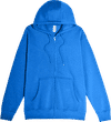 Am image of a Custom Lane 7 Premium Full Zip Hoodie in True Royal!