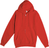Am image of a Custom Lane 7 Premium Full Zip Hoodie in Red!