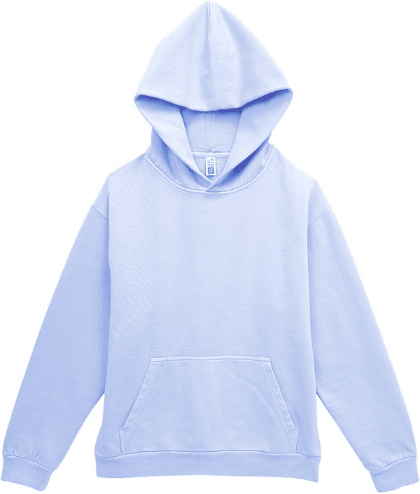 Am image of a Custom Lane 7 Unisex Urban Pullover Hooded Sweatshirt in Grape Ice!
