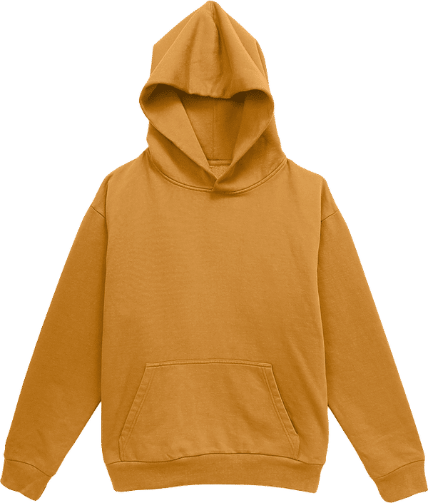 Am image of a Custom Lane 7 Unisex Urban Pullover Hooded Sweatshirt in Peanut Butter!