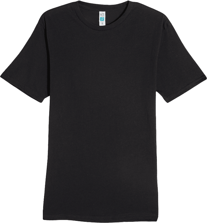 Lane 7 Deluxe Tee in Black