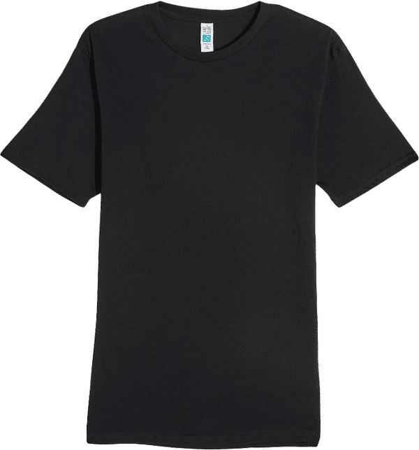Am image of a Custom Lane 7 Deluxe Tee in Black!
