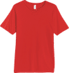 Am image of a Custom Lane 7 Deluxe Tee in Red!