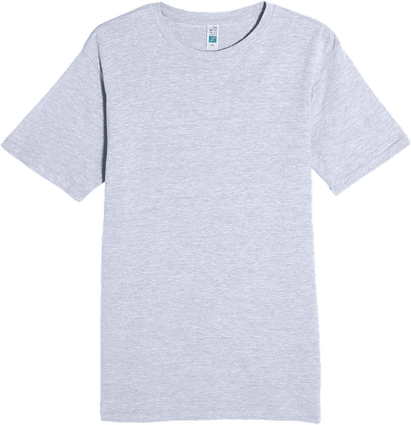 Am image of a Custom Lane 7 Heavyweight Tee in Heather Grey!
