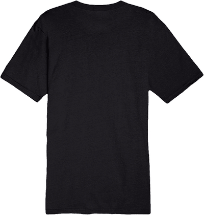 Am image of a Custom Lane 7 Heavyweight Tee in Black!