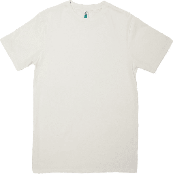 Am image of a Custom Lane 7 Heavyweight Tee in Natural!