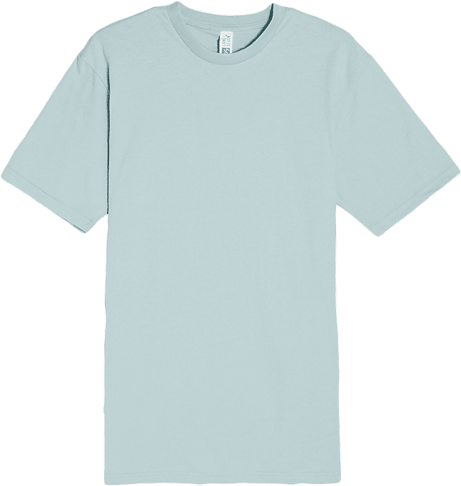Lane 7 Heavyweight Tee in Sea Foam