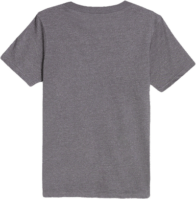 Am image of a Custom Lane 7 Heavyweight Tee in Charcoal Heather!