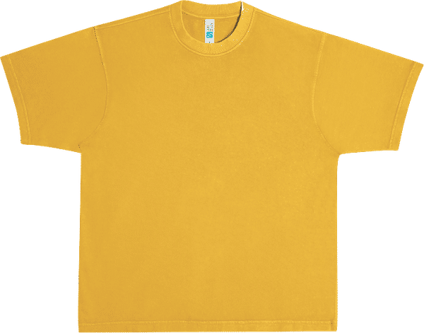 Am image of a Custom Lane 7 Urban Heavy Pigment Tee in Peanut Butter!