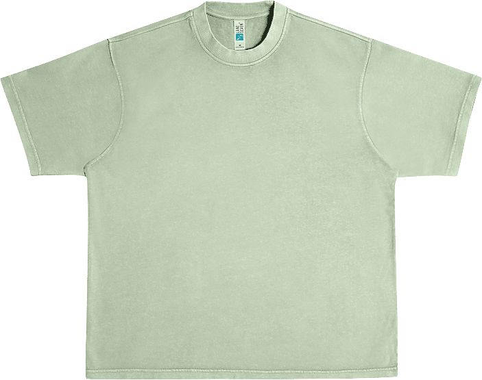 Lane 7 Urban Heavy Pigment Tee in Oil Green