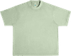 Am image of a Custom Lane 7 Urban Heavy Pigment Tee in Oil Green!