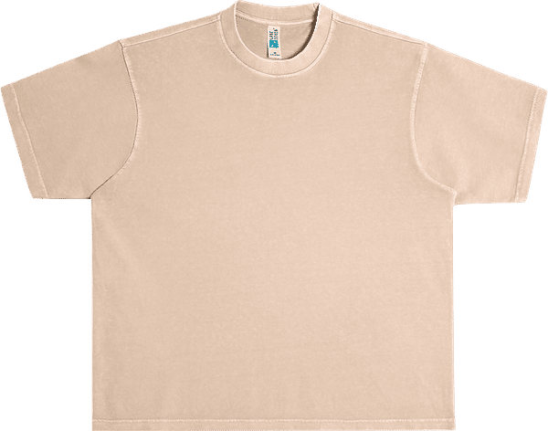Am image of a Custom Lane 7 Urban Heavy Pigment Tee in Burro!