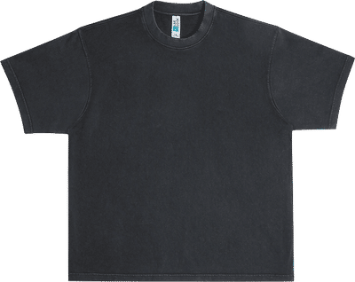 Am image of a Custom Lane 7 Urban Heavy Pigment Tee in Black!