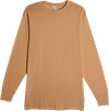 Am image of a Custom Lane 7 Heavyweight Long Sleeve Tee in Toasted Coconut!
