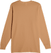Am image of a Custom Lane 7 Heavyweight Long Sleeve Tee in Toasted Coconut!