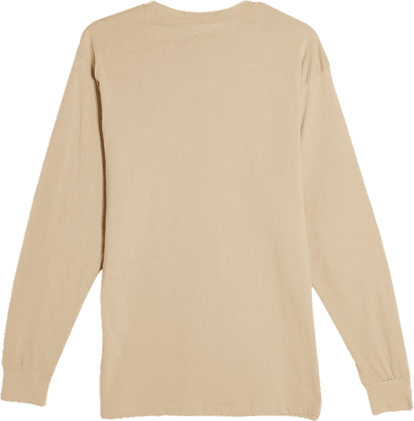 Am image of a Custom Lane 7 Heavyweight Long Sleeve Tee in Mushroom!