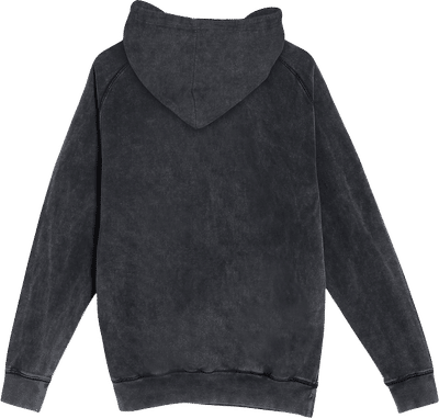 Am image of a Custom Lane 7 Vintage Raglan Hoodie in Vintage Black!