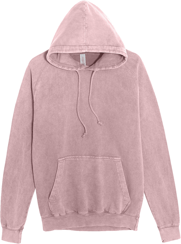 Lane 7 Vintage Raglan Hoodie in Vintage Zinc