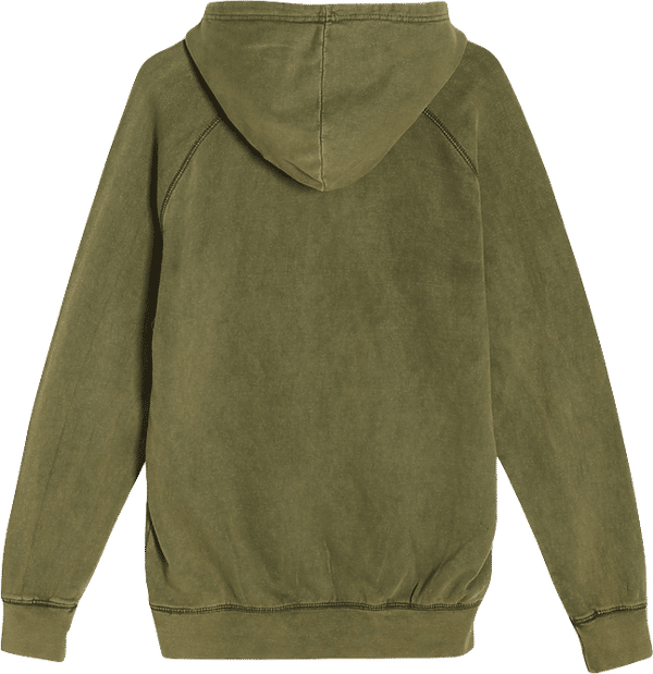 An image of a Custom Lane 7 Vintage Raglan Hoodie in Vintage Olive!