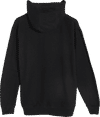 Am image of a Custom Lane 7 Heavyweight Hoodie in Black!