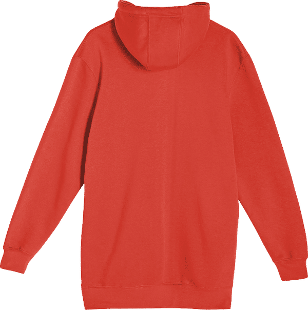Am image of a Custom Lane 7 Heavyweight Hoodie in Paprika!