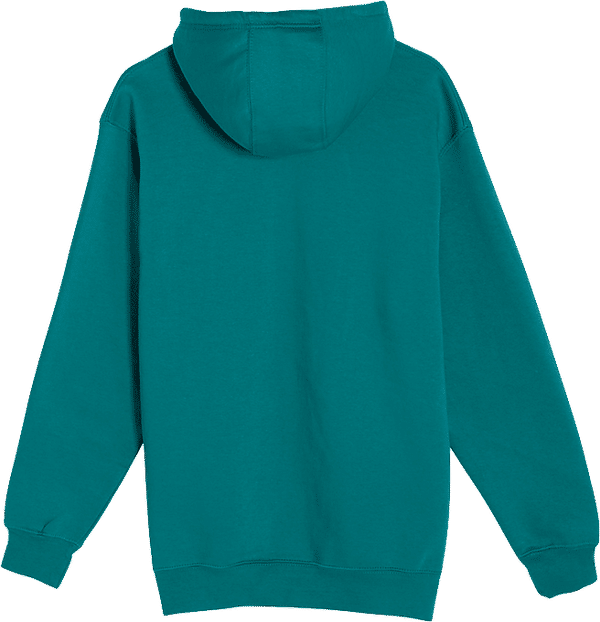 Am image of a Custom Lane 7 Heavyweight Hoodie in Teal!