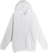 Am image of a Custom Lane 7 Heavyweight Hoodie in White!