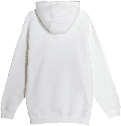Am image of a Custom Lane 7 Heavyweight Hoodie in White!