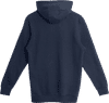 Am image of a Custom Lane 7 Heavyweight Hoodie in Navy Blue!